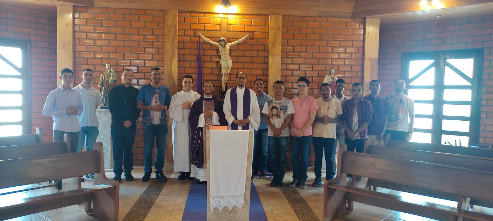 Primeiro Encontro do Pré-Propedêutico, no Seminário Arquidiocesano Nossa Senhora das Vitórias